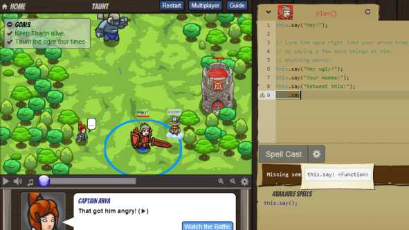 Jugando a programar. Programaci&oacute;n para ni&ntilde;os.